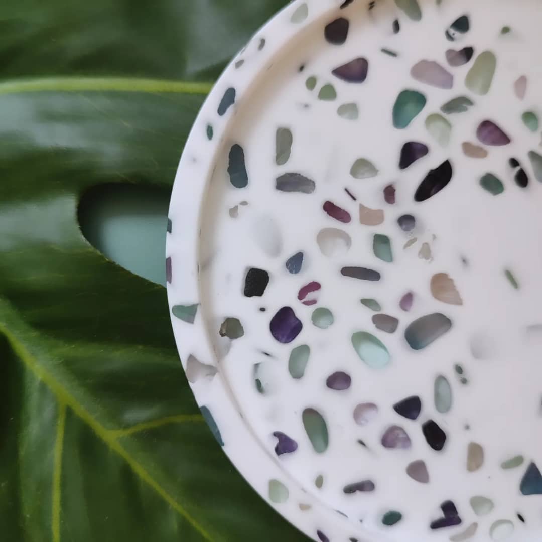 Crystal Stone Aroma Stone Tray